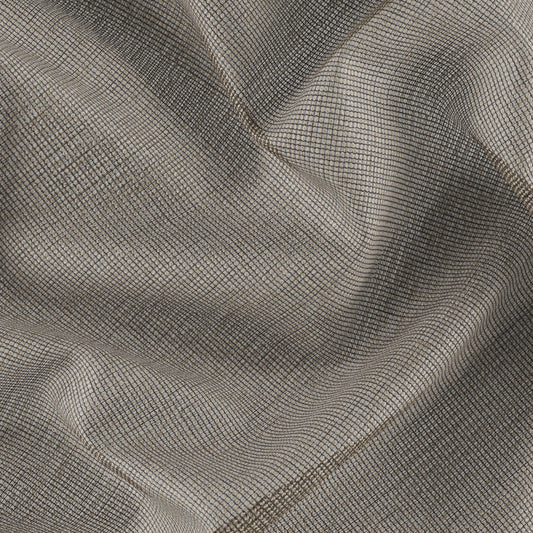 JF Fabrics HAPPY 36 Fabric Weave, Texture Brown, Black, Tan  Wide Width, Casement - 8936536 J9001
