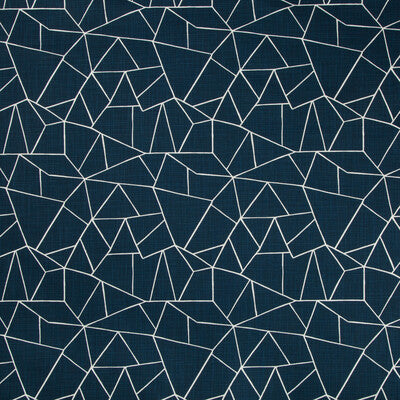 KRAVET BASICS PRINT GEOMETRIC INDIGO,WHITE,   - HARUKA.50.0