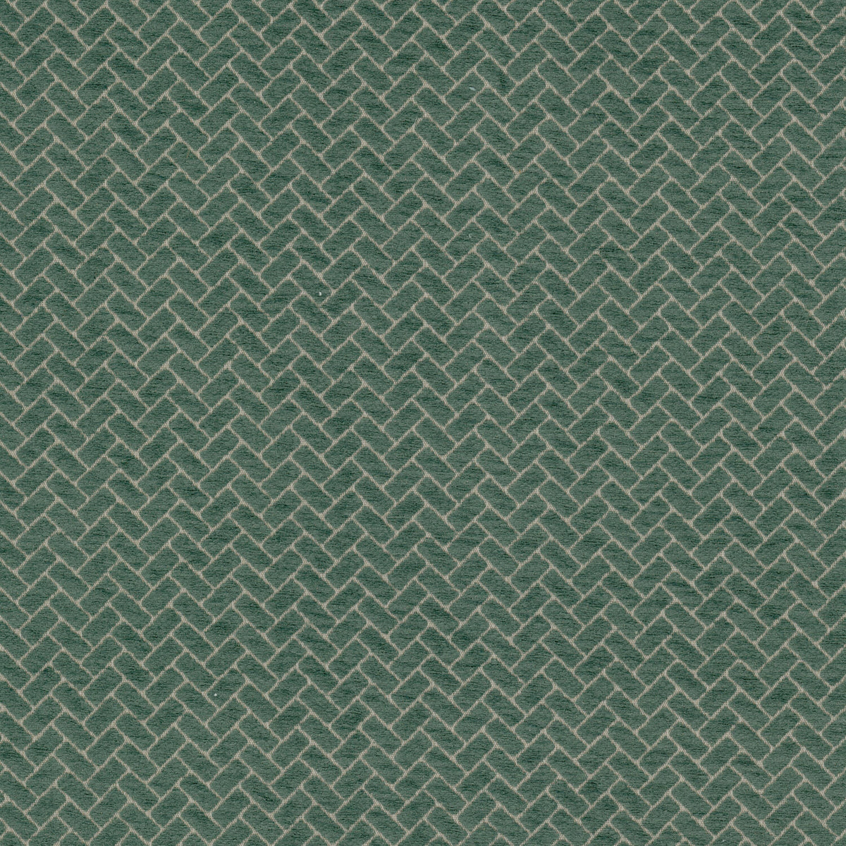 STOUT TEXTILES  UPHOLSTERY,CHENILLE TRADITIONAL, GEOMETRIC SEAFOAM,SEAMIST   - HATC-1