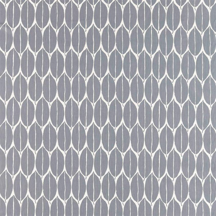 HARLEQUIN Rie  Fabric Leaves , Trees Charcoal   - HATL120796