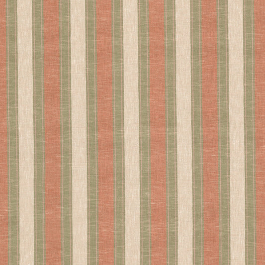 STOUT TEXTILES  UPHOLSTERY,WOVENS TRADITIONAL, STRIPE TIGERLILY   - HAYL-2