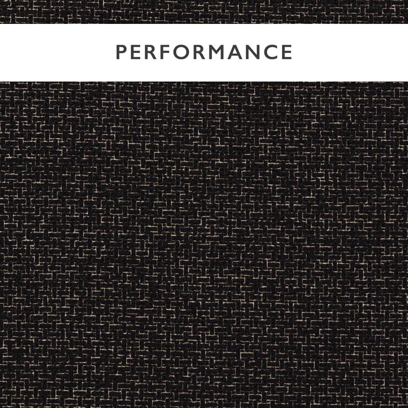 HARLEQUIN Arran Fabric Plains , Textures Black Earth,Chalk   - HBOU134078