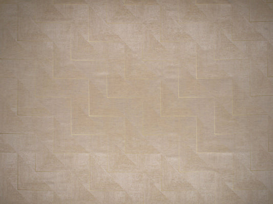 SCALAMANDRE OUTLET  FABRIC THE RIGHT ANGLE  FABRIC CREAM   - HB 00010629