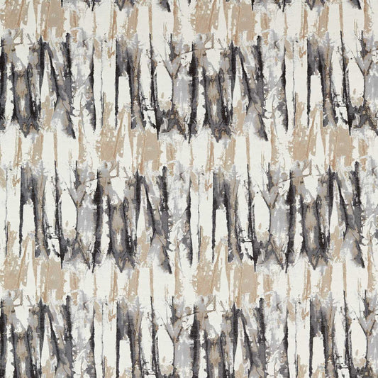 HARLEQUIN Eco Takara Fabric Abstract , Graphic Black Earth,Pumice   - HC4F133916