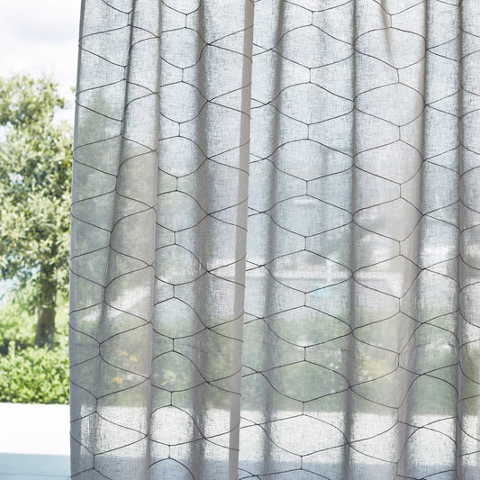 HARLEQUIN Arbor Fabric Plains , Textures Temple Grey   - HCOL133934