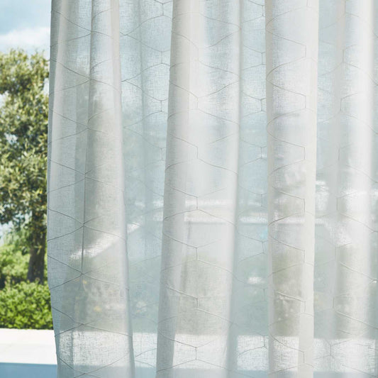 HARLEQUIN Arbor Fabric Plains , Textures Chalk   - HCOL133935