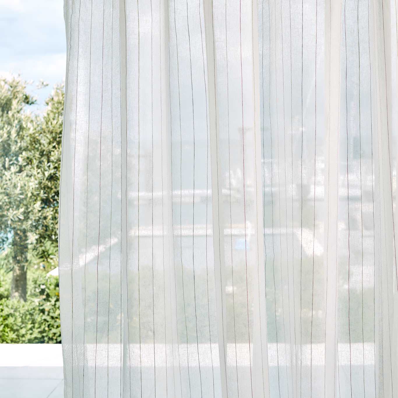 HARLEQUIN Amble Fabric Stripes Chalk,Multi   - HCOL133946