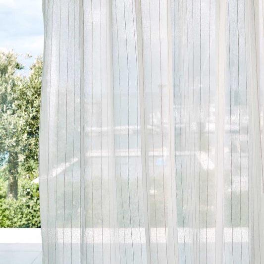 HARLEQUIN Amble Fabric Stripes Chalk,Multi   - HCOL133946