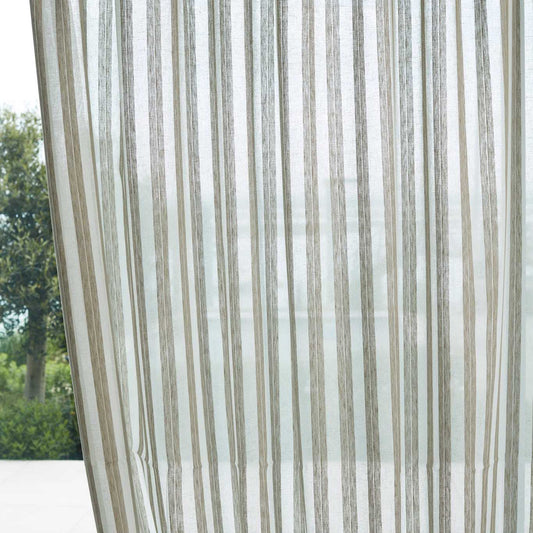 HARLEQUIN Himmel Fabric Stripes Stone   - HCOL133979