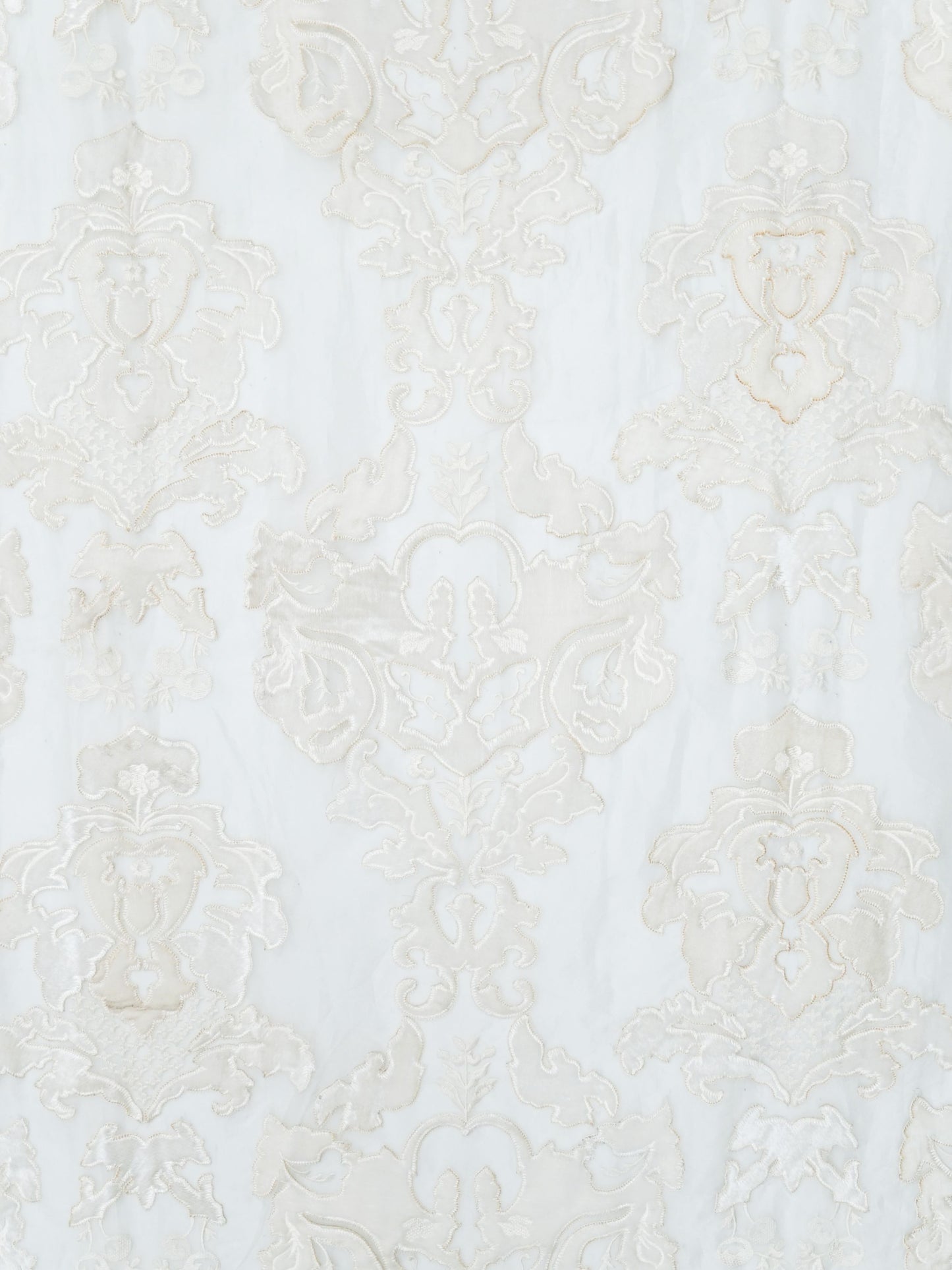 SCALAMANDRE  PALAZZO RICCI SHEER FABRIC IVORY   - HC 00087783 NEW SKU # HC77830008
