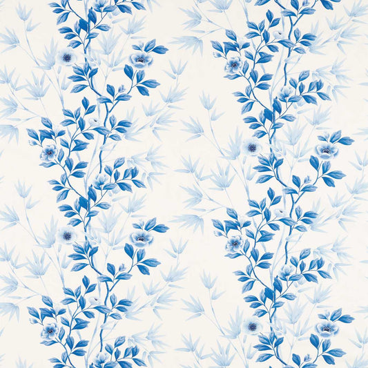 HARLEQUIN Lady Alford Fabric Classic Floral Porcelain , China Blue   - HDHP121100