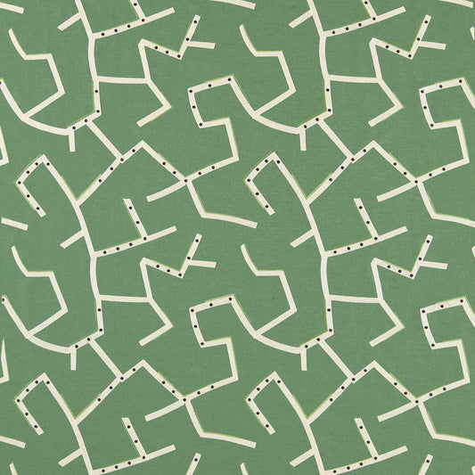 HARLEQUIN Saraceno Fabric Abstract, Graphic Jade   - HDMF134683