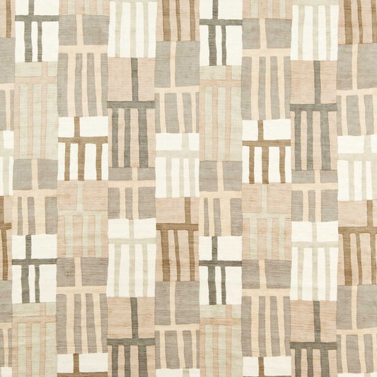 HARLEQUIN Monolith Fabric Abstract, Graphic Sapphire,Limeston   - HDMF134687