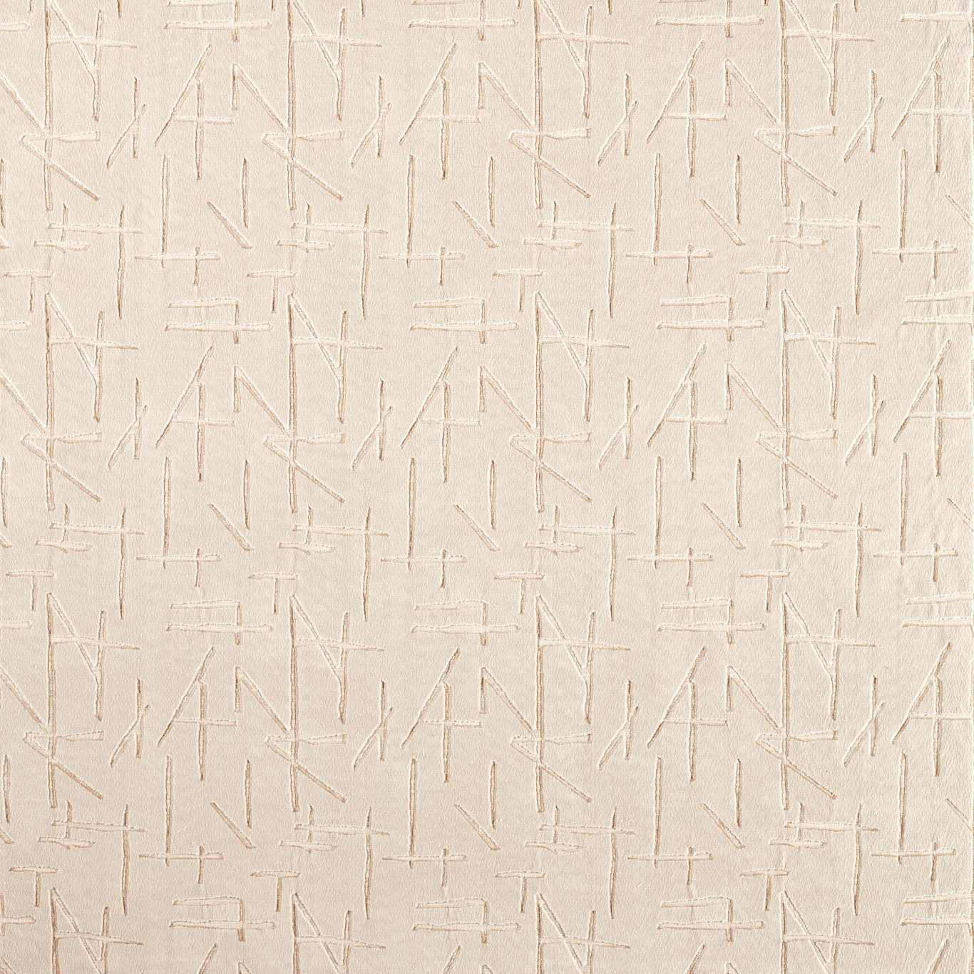 HARLEQUIN Dolmens Velvet Fabric Abstract, Graphic Moonstone   - HDMV134747