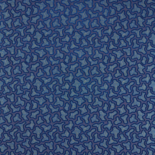 HARLEQUIN Molten Fabric Abstract, Graphic Lapis,Cinnabar   - HDMV134753