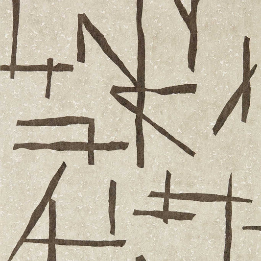 HARLEQUIN Dolmens Wallpaper Abstract, Graphic Onyx,Limestone   - HDMW113331