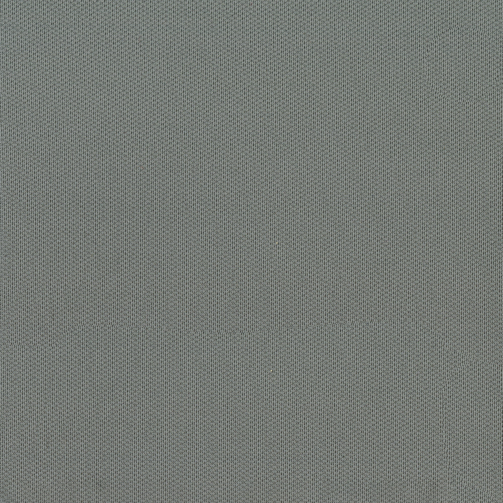 Close-up of gray woven fabric with fine texture, suitable for upholstery or apparel.