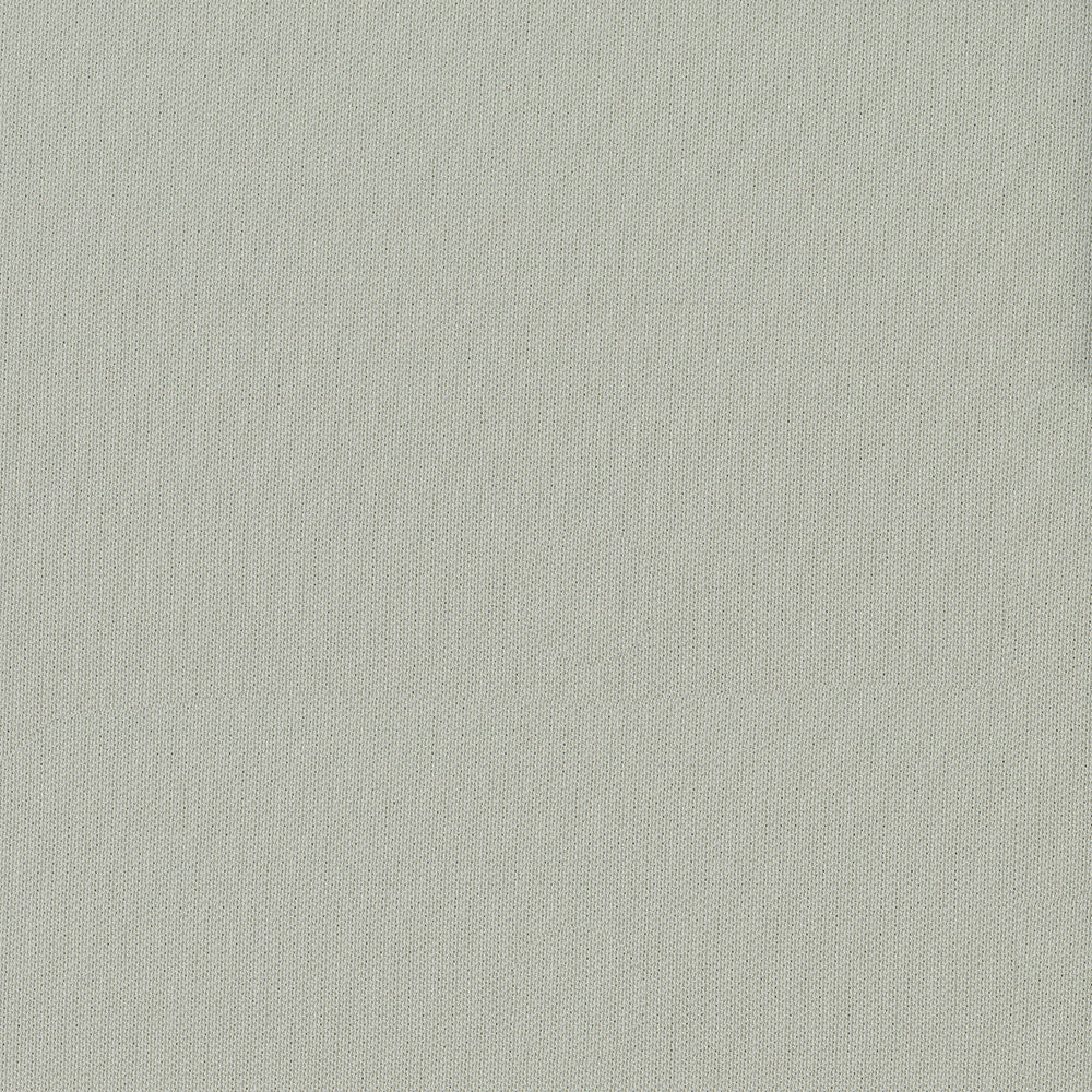 Close-up of light gray-beige linen-like woven fabric texture with fine diagonal weave.