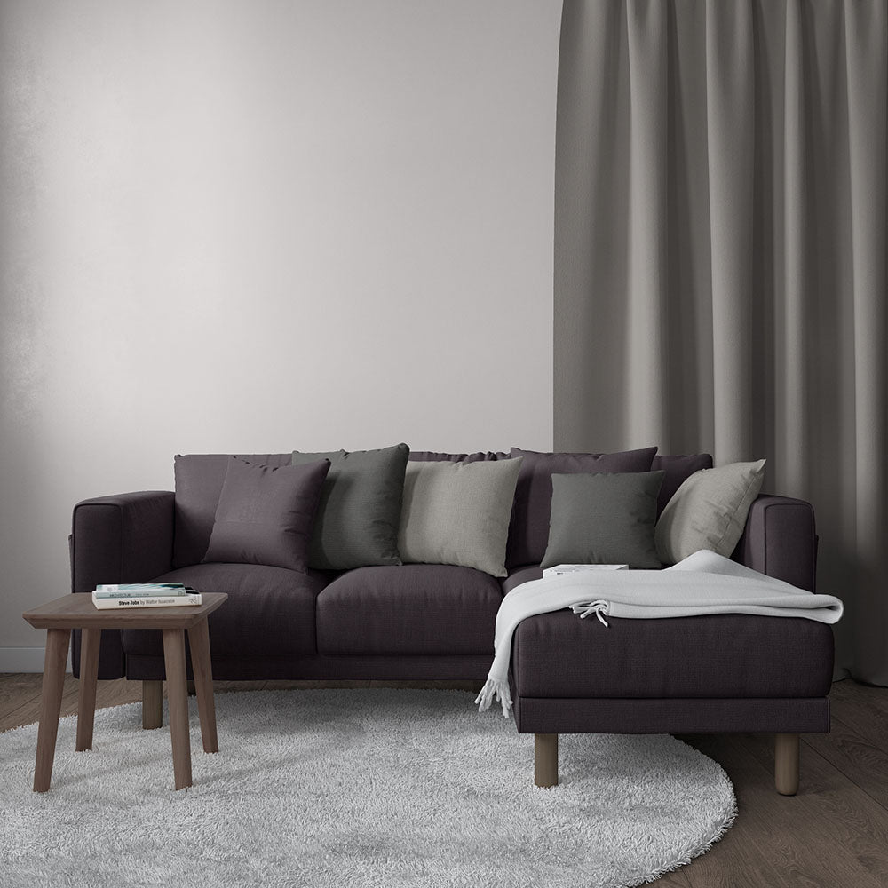 NICHOLASJOHN INC NJ-DEVINE Aubergine Solid,Texture   Fabric - NJ25-1562