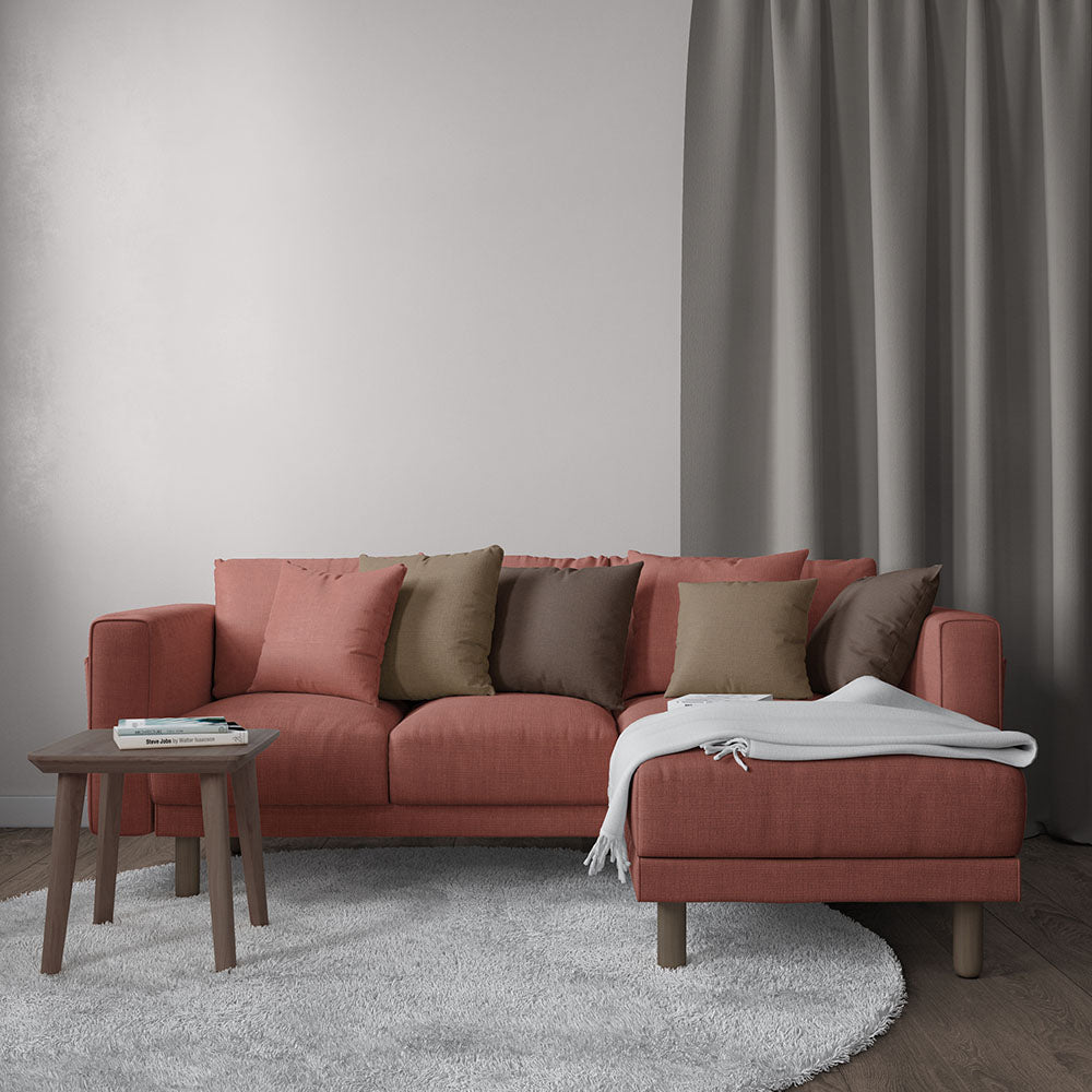 NICHOLASJOHN INC NJ-DEVINE Coral Solid,Texture   Fabric - NJ25-1563