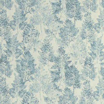 KRAVET BASICS PRINT  WHITE,BLUE,BLUE   - HEIKI FERN.5.0