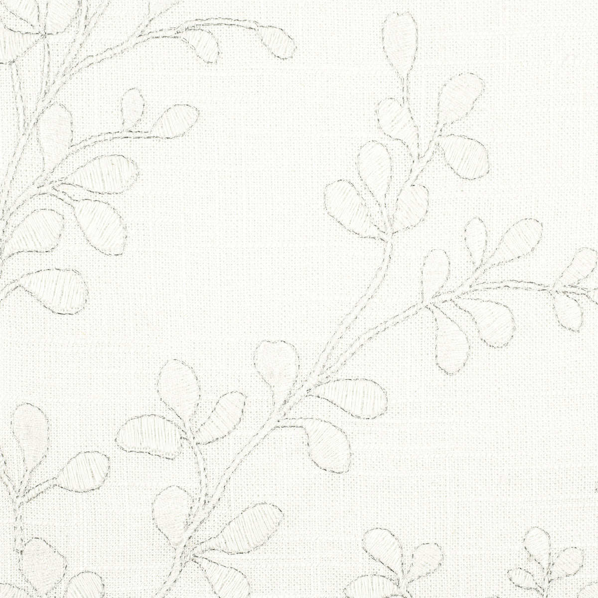 STOUT TEXTILES  DRAPERY,EMBROIDERIES TRADITIONAL, FLORAL ICE   - HEPB-1