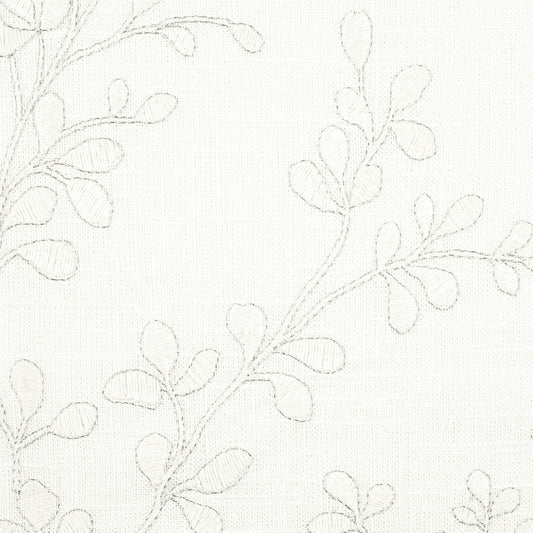 STOUT TEXTILES  DRAPERY,EMBROIDERIES TRADITIONAL, FLORAL ICE   - HEPB-1