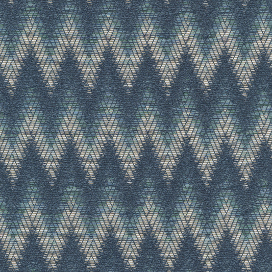 STOUT TEXTILES  UPHOLSTERY,WOVENS TRADITIONAL, FLAMESTITCH PORCELAIN,WEDGEWOOD   - HERT-1