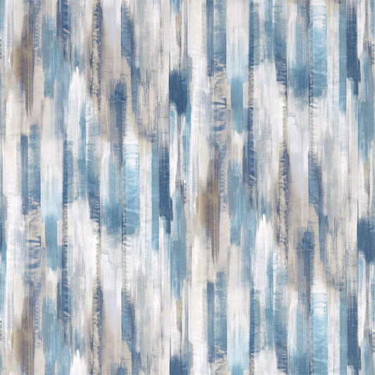 HARLEQUIN Estrato Fabric Stripes Denim,Nude,Sky   - HETH120577