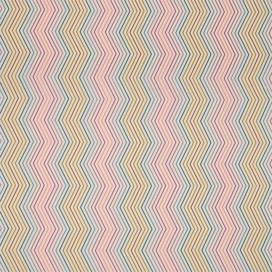 HARLEQUIN OUTLET Tresillo Fabric Stripes Magenta,Aqua,Lime   - HETH132033