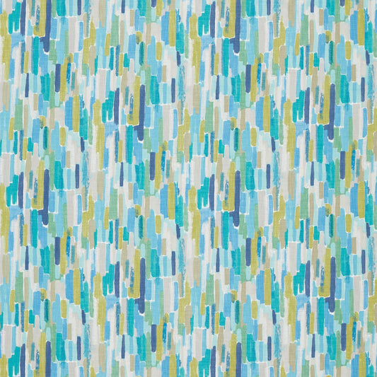 HARLEQUIN Trattino Fabric Abstract , Graphic Turquoise,Ocean,Marine   - HFAU120517
