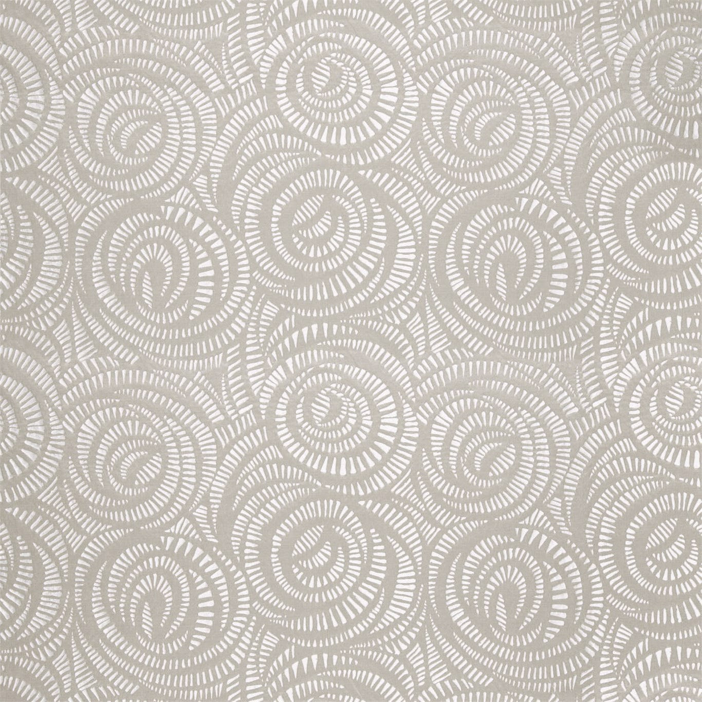 HARLEQUIN OUTLET Fractal Fabric Geometric Steel   - HFRA131921