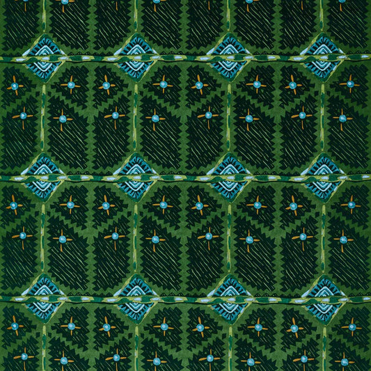 HARLEQUIN Brocha Printed Velvet  Forest,Midnight   - HFUF121345