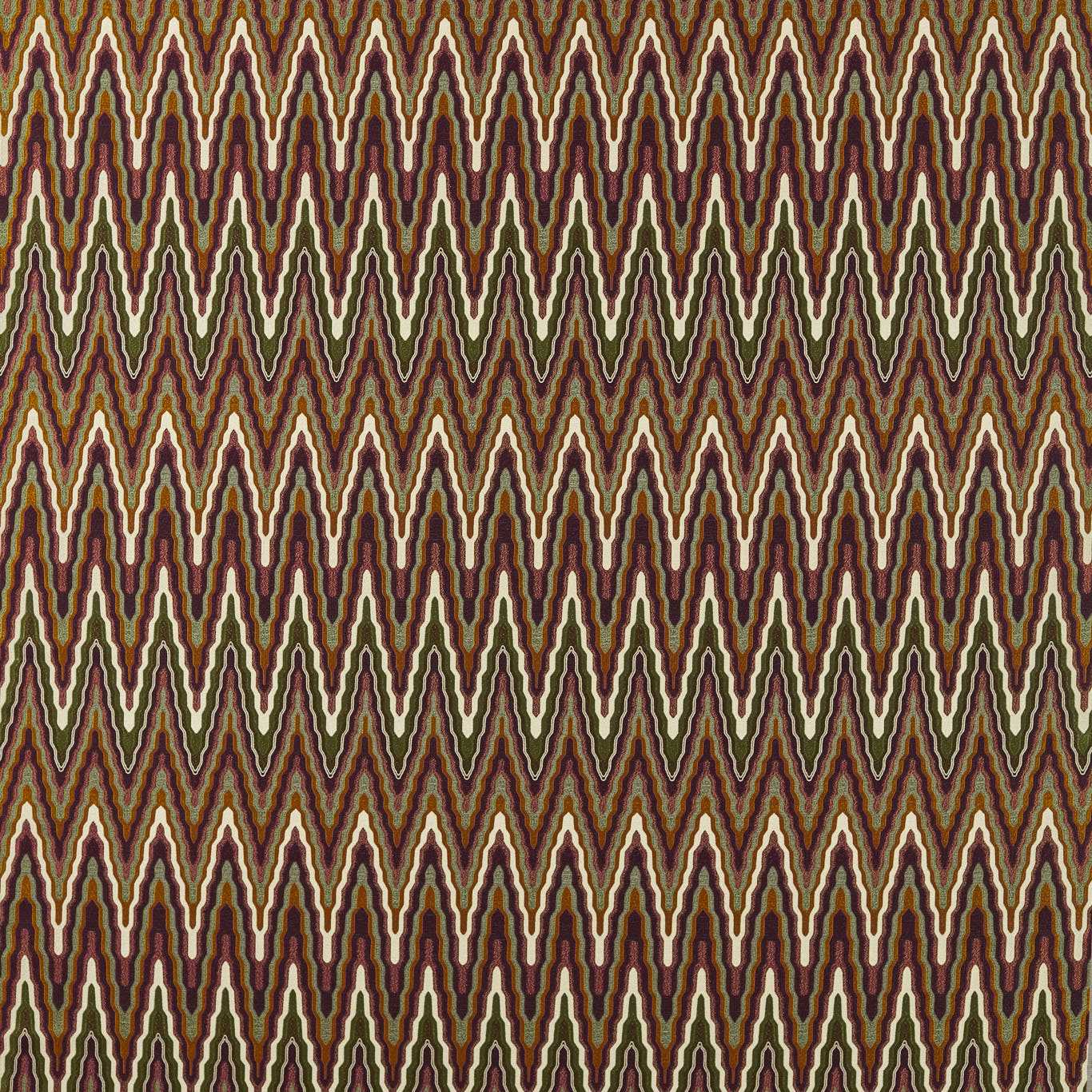 HARLEQUIN Elota Woven Fabric  Burgundy,Moss   - HFUF134773
