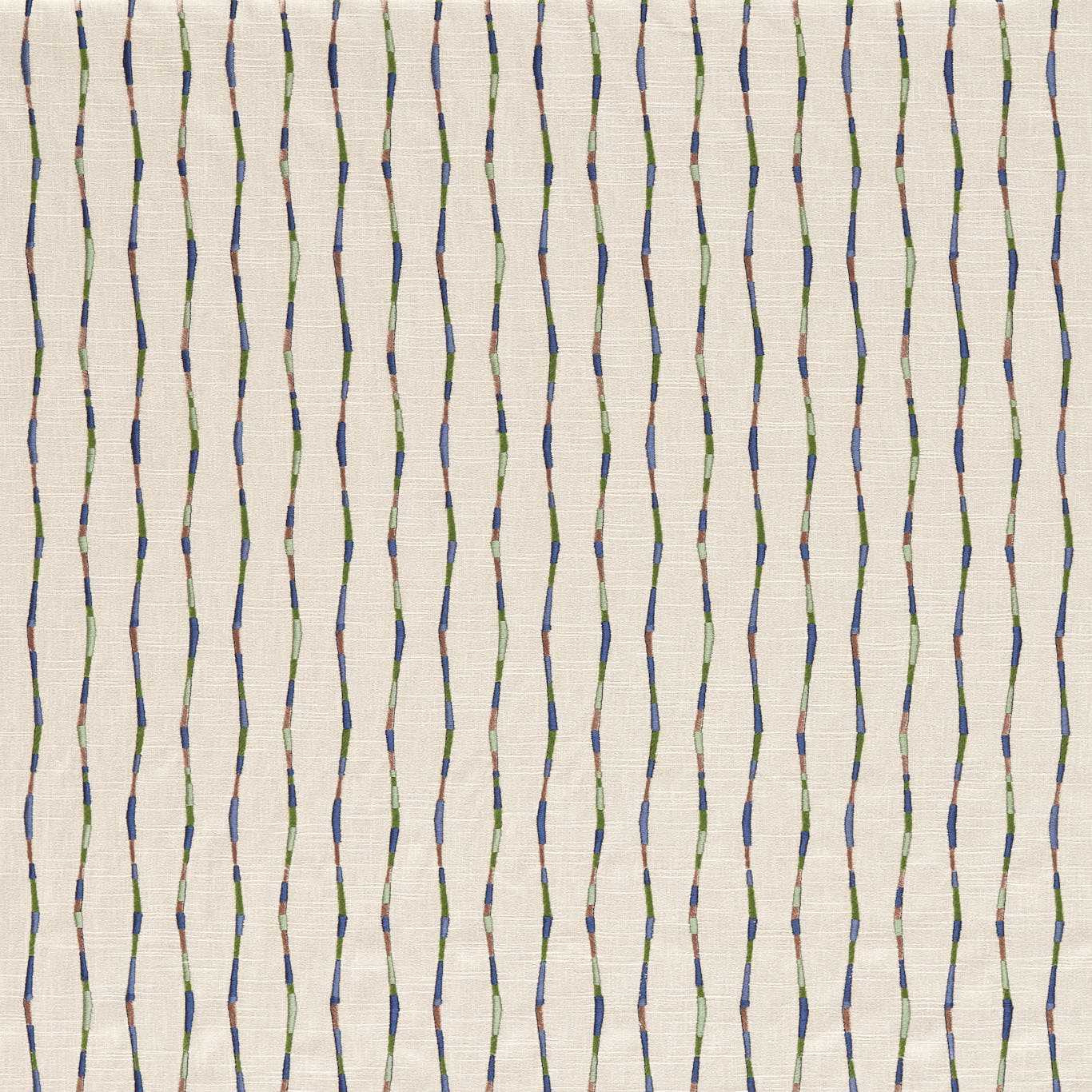 HARLEQUIN Morelia Embroidery   Indigo,Malachite   - HFUF134775