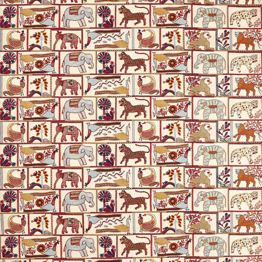 HARLEQUIN Kantha Embroidery   Indigo,Maroon   - HFUF134779