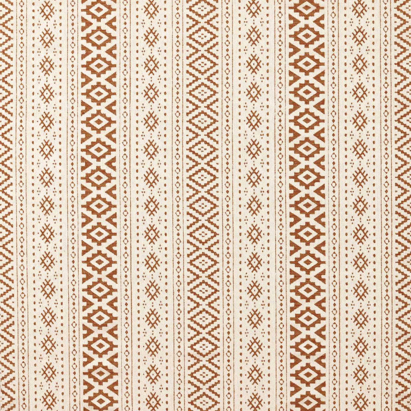 HARLEQUIN Rebozo Woven Fabric  Terracotta   - HFUF134790