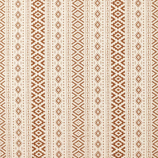 HARLEQUIN Rebozo Woven Fabric  Terracotta   - HFUF134790