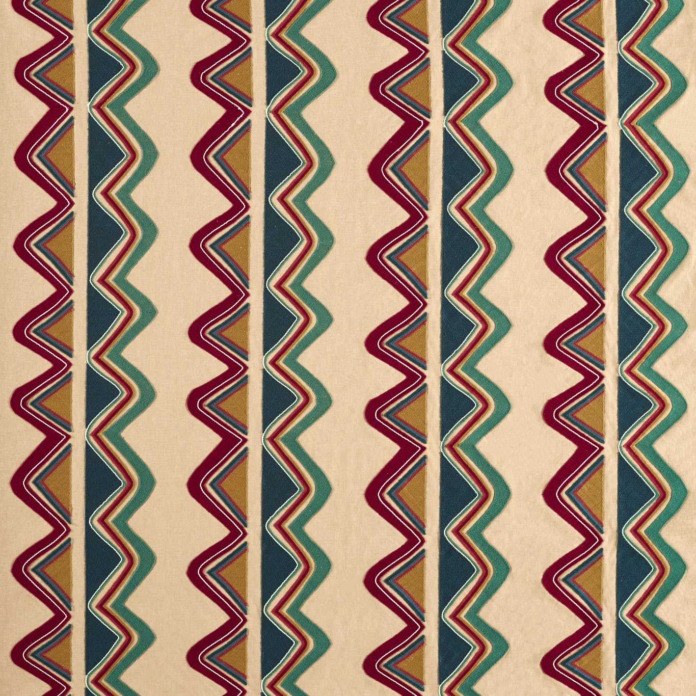 HARLEQUIN Kaleido Embroidery   Scarlet,Midnight   - HFUF134793