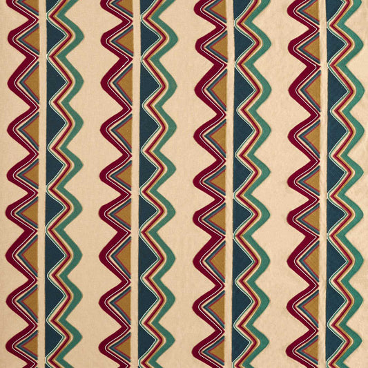 HARLEQUIN Kaleido Embroidery   Scarlet,Midnight   - HFUF134793