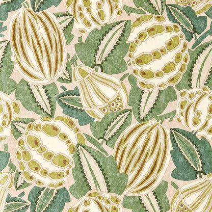 Harlequin blush pink and forest green Zenith wallpaper designer wallcovering modern luxury accent wall wallpaper for living room bedroom dining room contemporary glam home decor