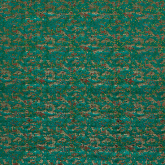 HARLEQUIN Derain Velvet  Emerald,Paprika   - HFUW134760