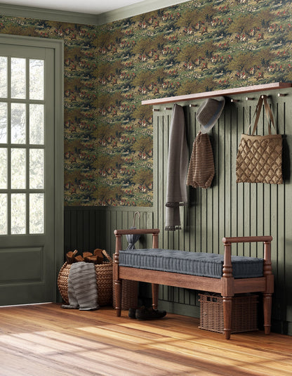 Harry & Grace  Taunton Hunt Scene Scenic Traditional Multicolored   - HG13002