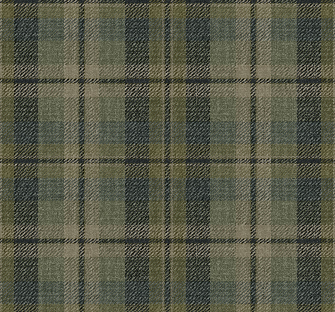 Harry & Grace  Thornbury Tailored Plaid Plaid Traditional Green   - HG13104