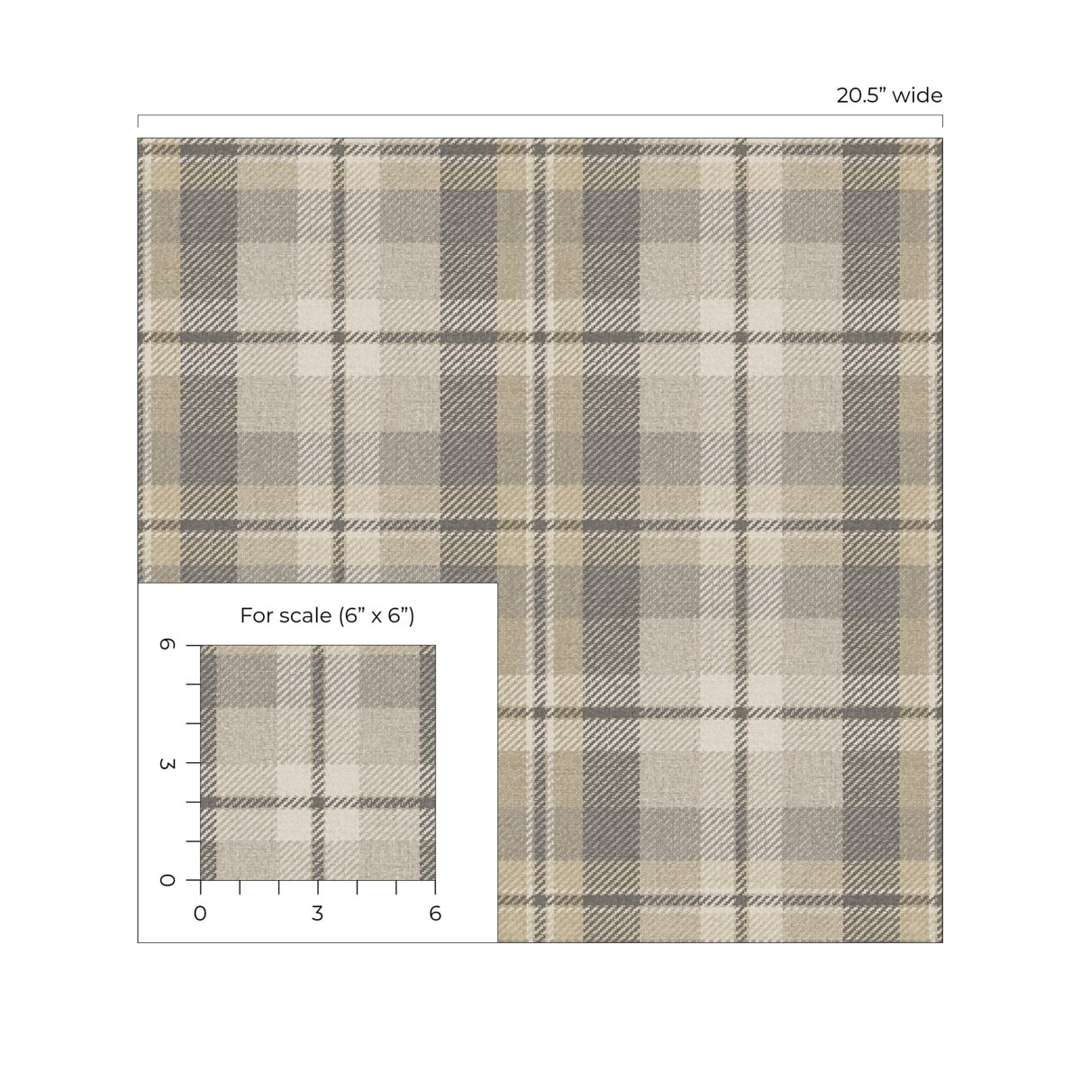 Harry & Grace  Thornbury Tailored Plaid Plaid Traditional Grey   - HG13108