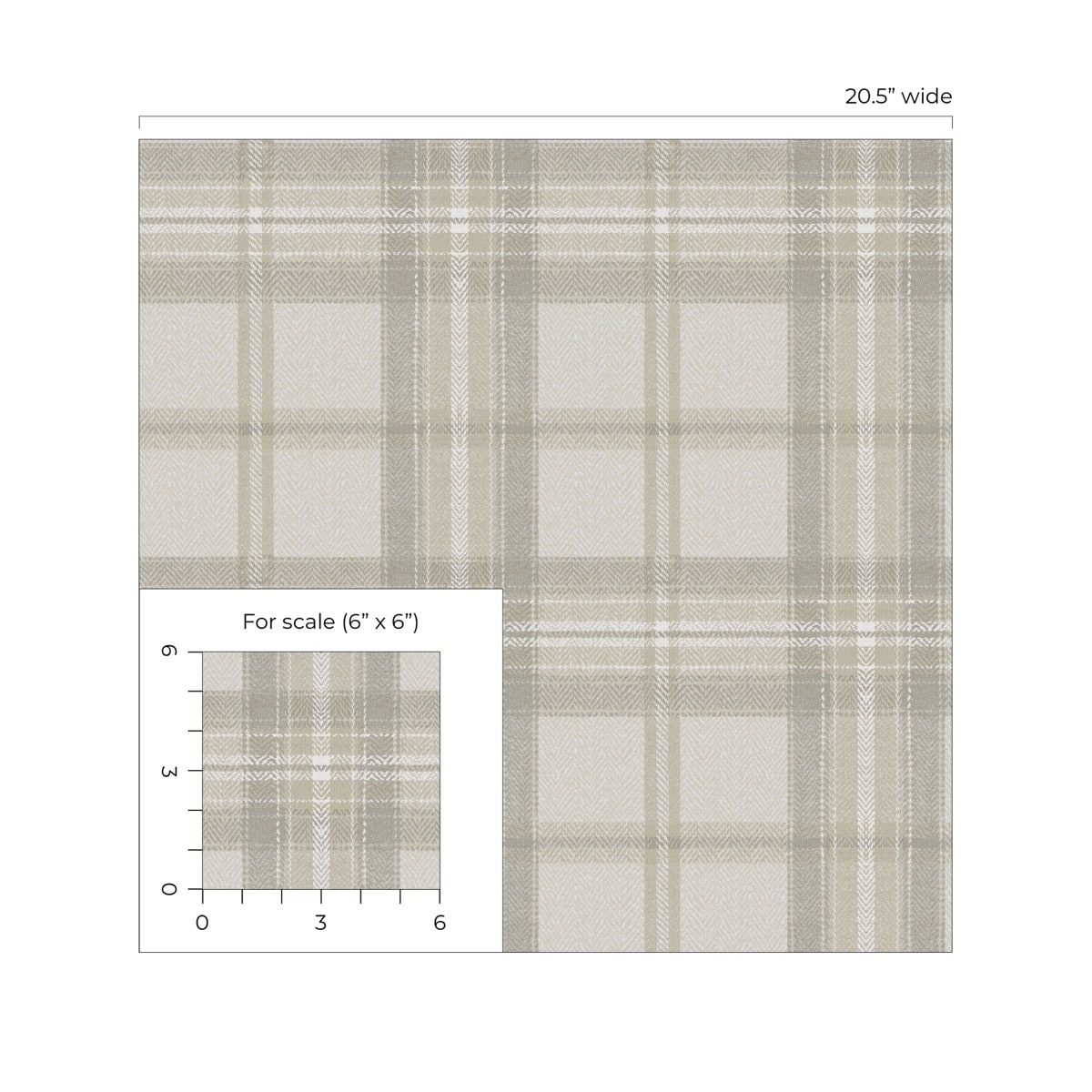 Harry & Grace  Herringbone Plaid Plaid Traditional Grey   - HG13705