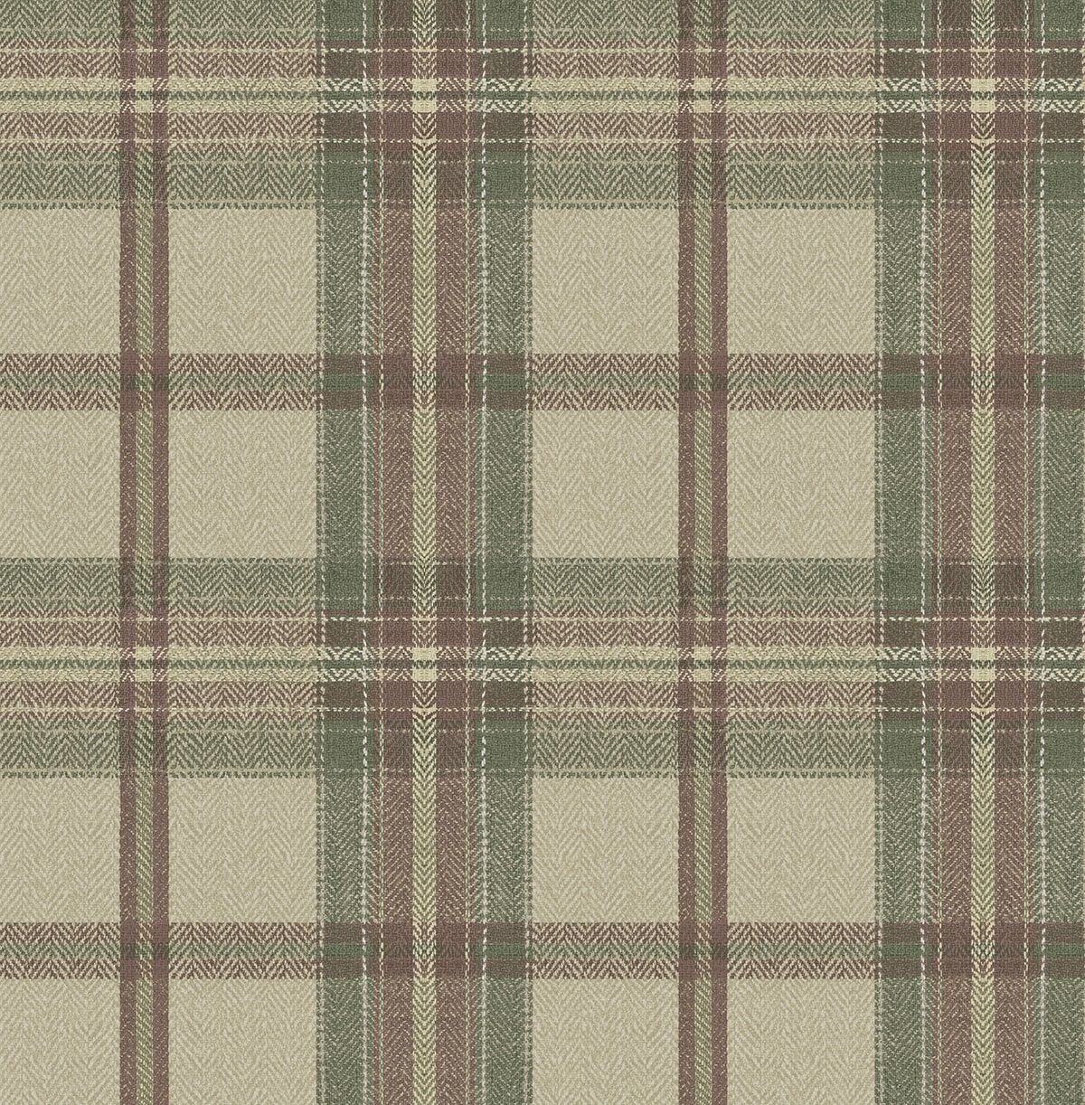Harry & Grace  Herringbone Plaid Plaid Traditional Multicolored   - HG13707