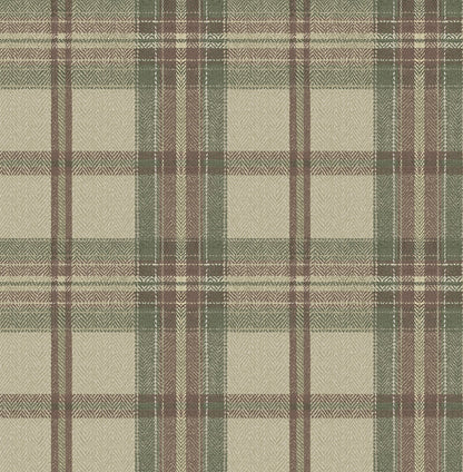 Harry & Grace  Herringbone Plaid Plaid Traditional Multicolored   - HG13707