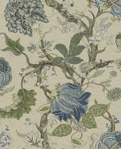 Harry & Grace  Jacobean Trail Jacobean Traditional Multicolored   - HG14204