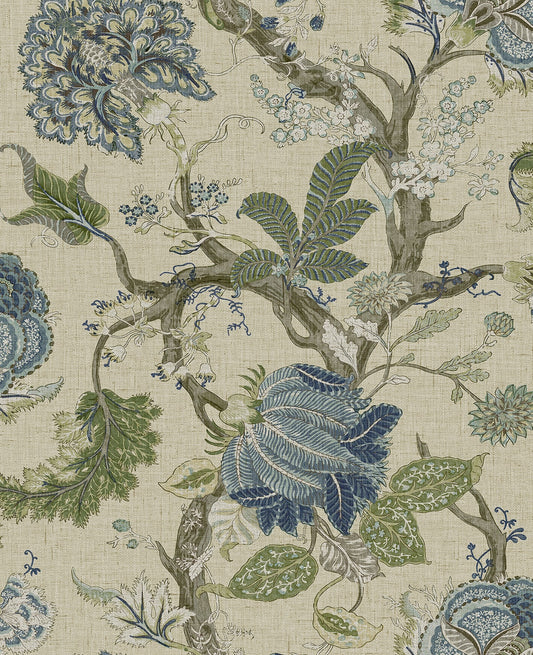 Harry & Grace  Jacobean Trail Jacobean Traditional Multicolored   - HG14204